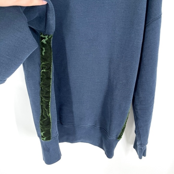 Bellerose Womens Size S Navy Blue Crewneck Sweater - Picture 7 of 7